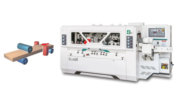 four side moulder industrial woodworking
