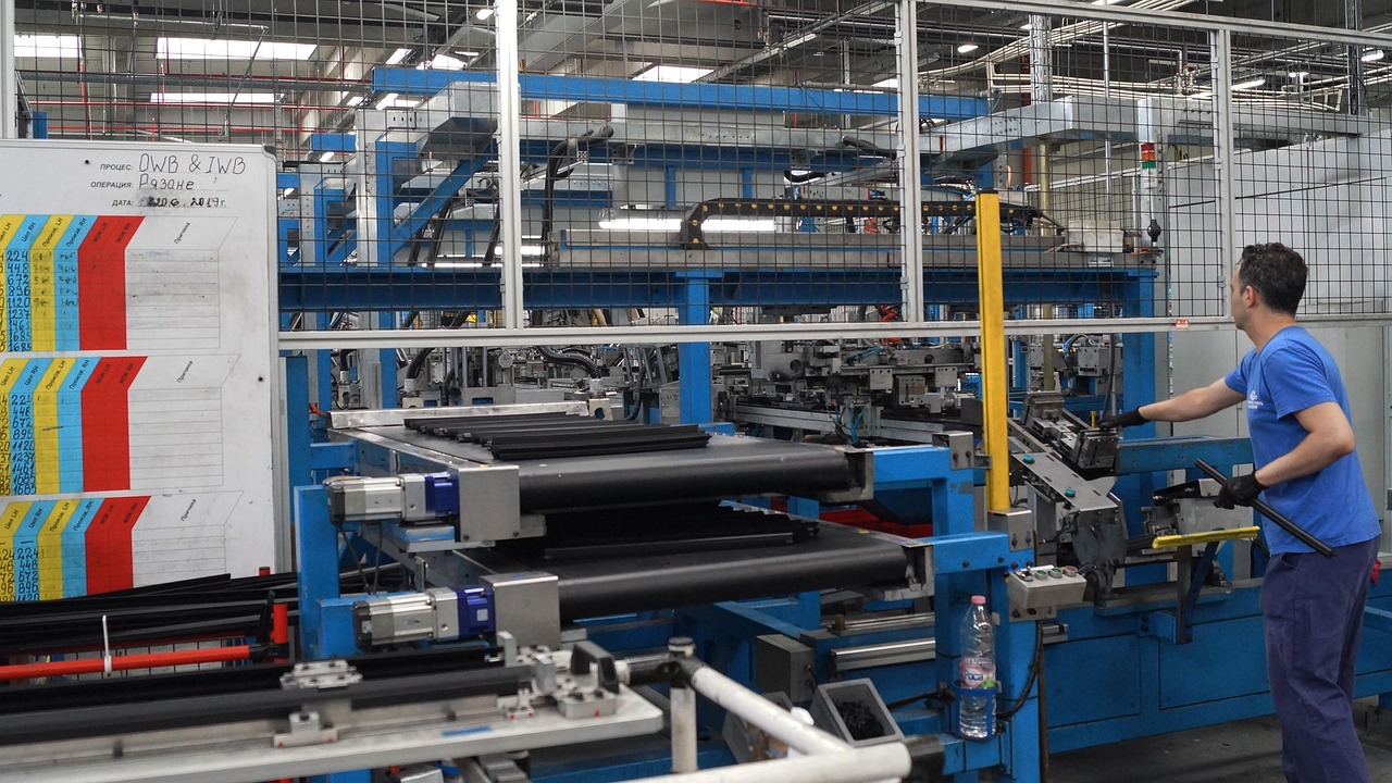 factory production line